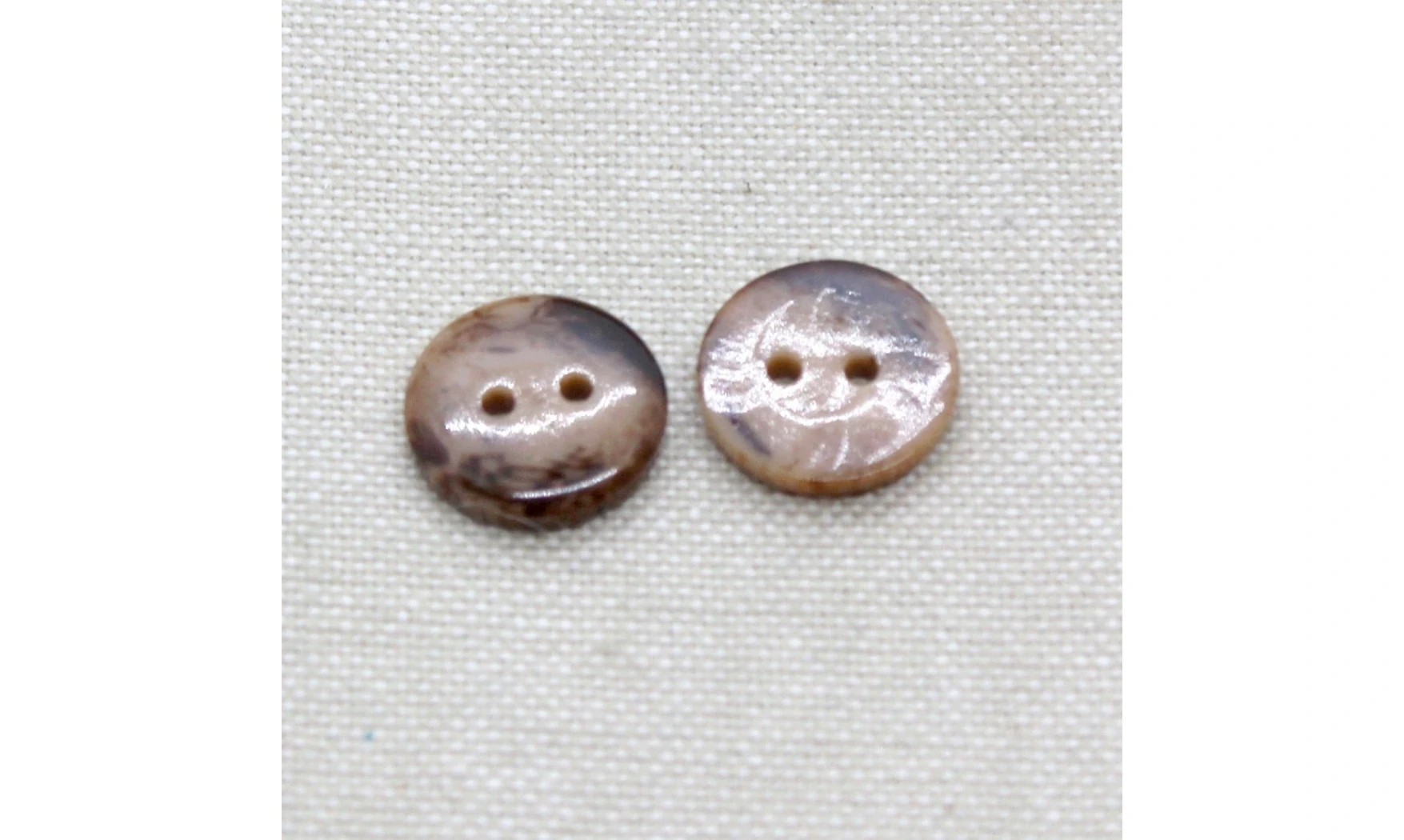 Boutons VINTAGE / 14MM / Brun