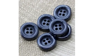 Bouton VINTAGE BLEU / par 6 / 20MM