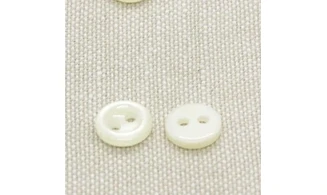 10 boutons / 9MM / Blanc