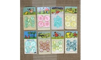 Lot de cartes à boutons - Iminacre N.1