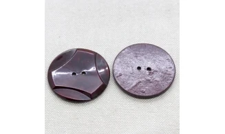 6 boutons / 34MM / Bordeaux