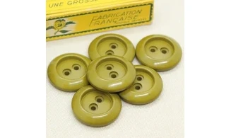 6 boutons / 31MM / Vert kaki