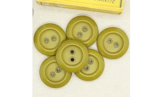 6 boutons / 31MM / Vert kaki