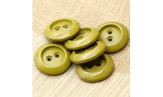 6 boutons / 31MM / Vert kaki