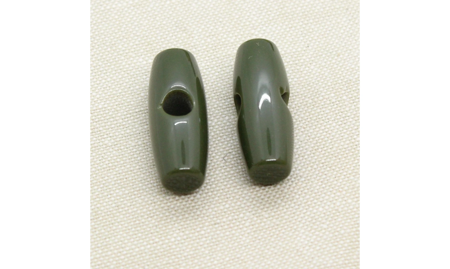 6 boutons / 30MM /Brandebourg Vert Olive