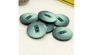 6 boutons / 23MM / Vert dégradé