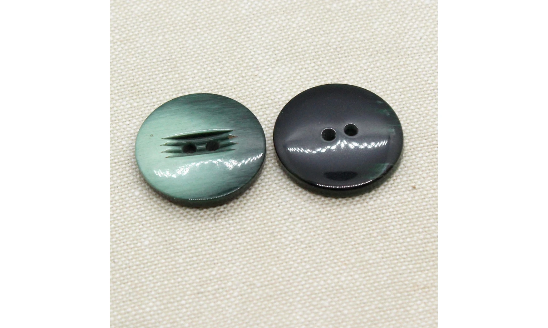 6 boutons / 23MM / Vert dégradé