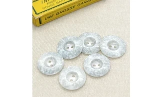 6 boutons / 25,5MM / Gris