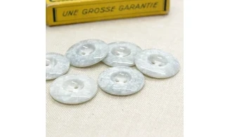 6 boutons / 25,5MM / Gris