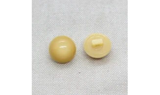 6 boutons / 14MM / Jaune Bombé