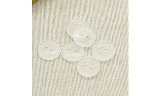 6 boutons / 12,5MM / Translucide