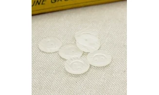 6 boutons / 12,5MM / Translucide