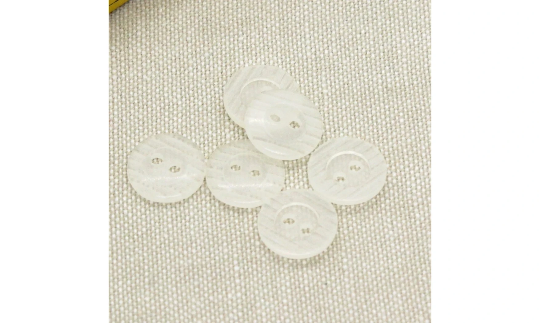 6 boutons / 12,5MM / Translucide