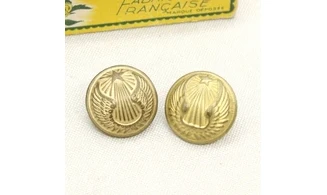 2 boutons / 25MM / Métal Armée de l'air