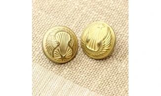 2 boutons / 25MM / Métal Armée de l'air