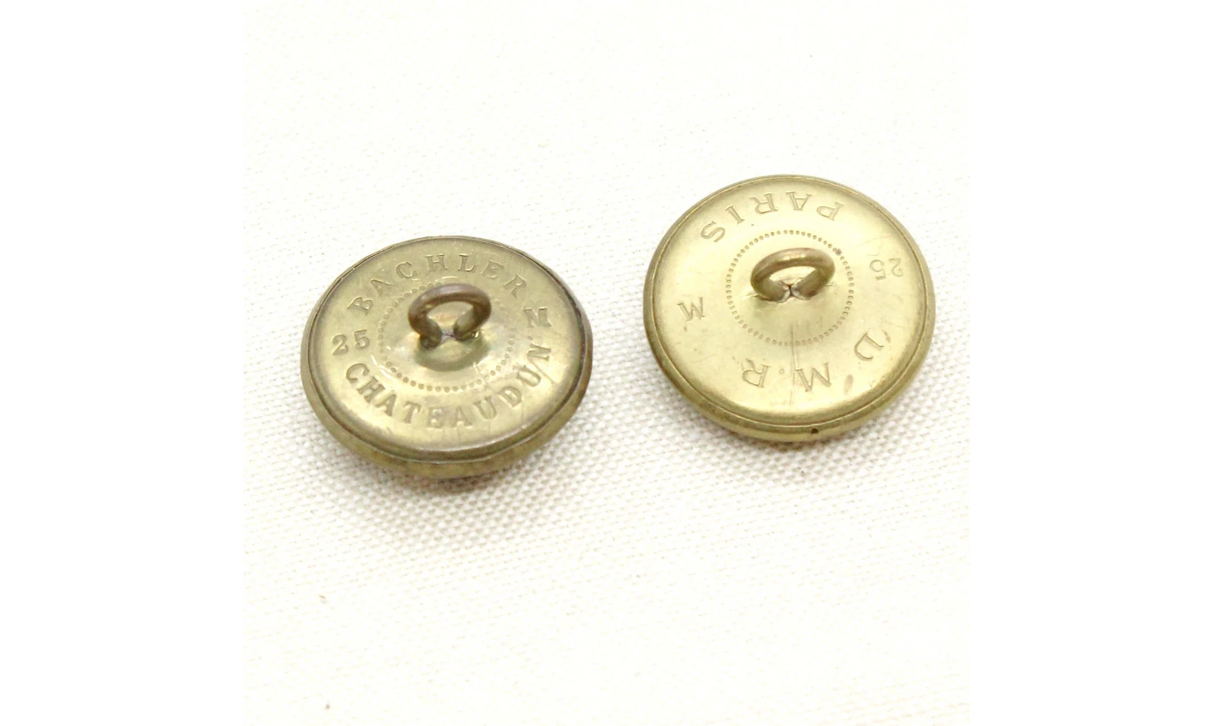 2 boutons / 25MM / Métal Armée de l'air