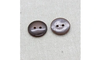 10 Boutons / 14MM / Brun