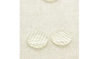 6 boutons / 14MM / Transparent