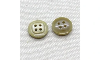 6 boutons / 15MM / Vert