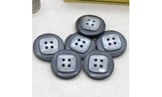 6 boutons / 22MM / Gris