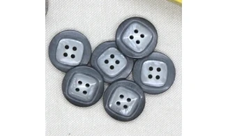 6 boutons / 22MM / Gris