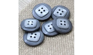 6 boutons / 22MM / Gris