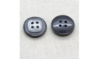 6 boutons / 18MM / Gris