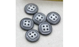 6 boutons / 15MM / Gris