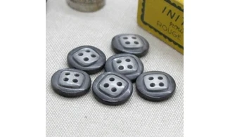6 boutons / 15MM / Gris