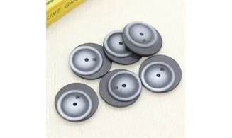 6 boutons / 23MM / Gris