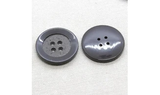 6 Boutons / 30MM / marron