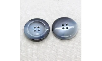 6 boutons / 30MM / Gris bleuté dégradé