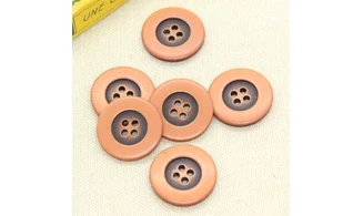 6 boutons / 23MM / Rose