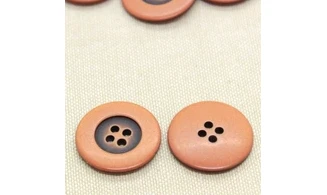 6 boutons / 23MM / Rose