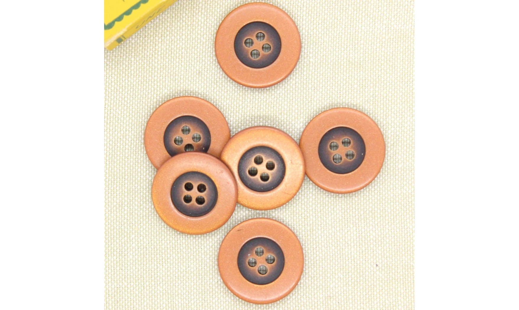6 boutons / 23MM / Rose