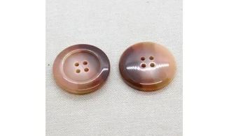 6 boutons / 30MM / Rose Corail dégradé