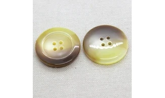 6 boutons / 30MM / Jaune Brun dégradé