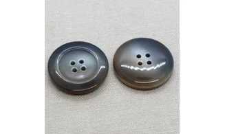 6 boutons / 30MM / Marron Gris dégradé