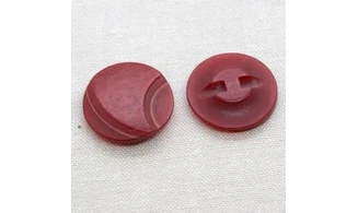 6 Boutons / 28MM / Rouge