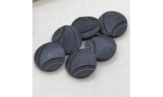 6 Boutons / 23MM / Bleu