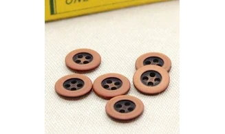 6 boutons / 13MM / Rose