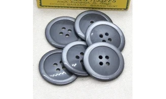 6 boutons / 34MM / Gris