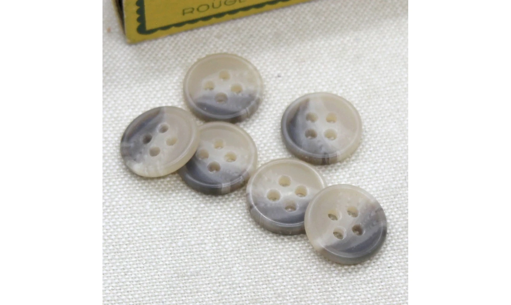 Boutons VINTAGE / 15MM / Brun