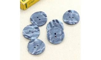 6 boutons / 23MM / Gris