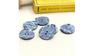 6 boutons / 23MM / Gris