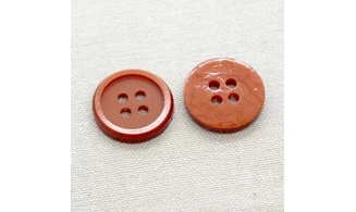 6 Boutons / 23MM / Rouge