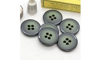 6 Boutons / 31MM / Vert