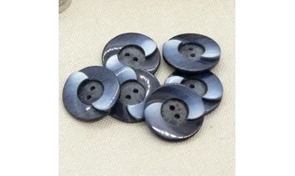 6 Boutons / 22MM / Bleu