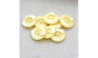 8 Boutons / 14MM / Jaune