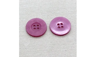 6 Boutons / 18MM / Rose Fushia